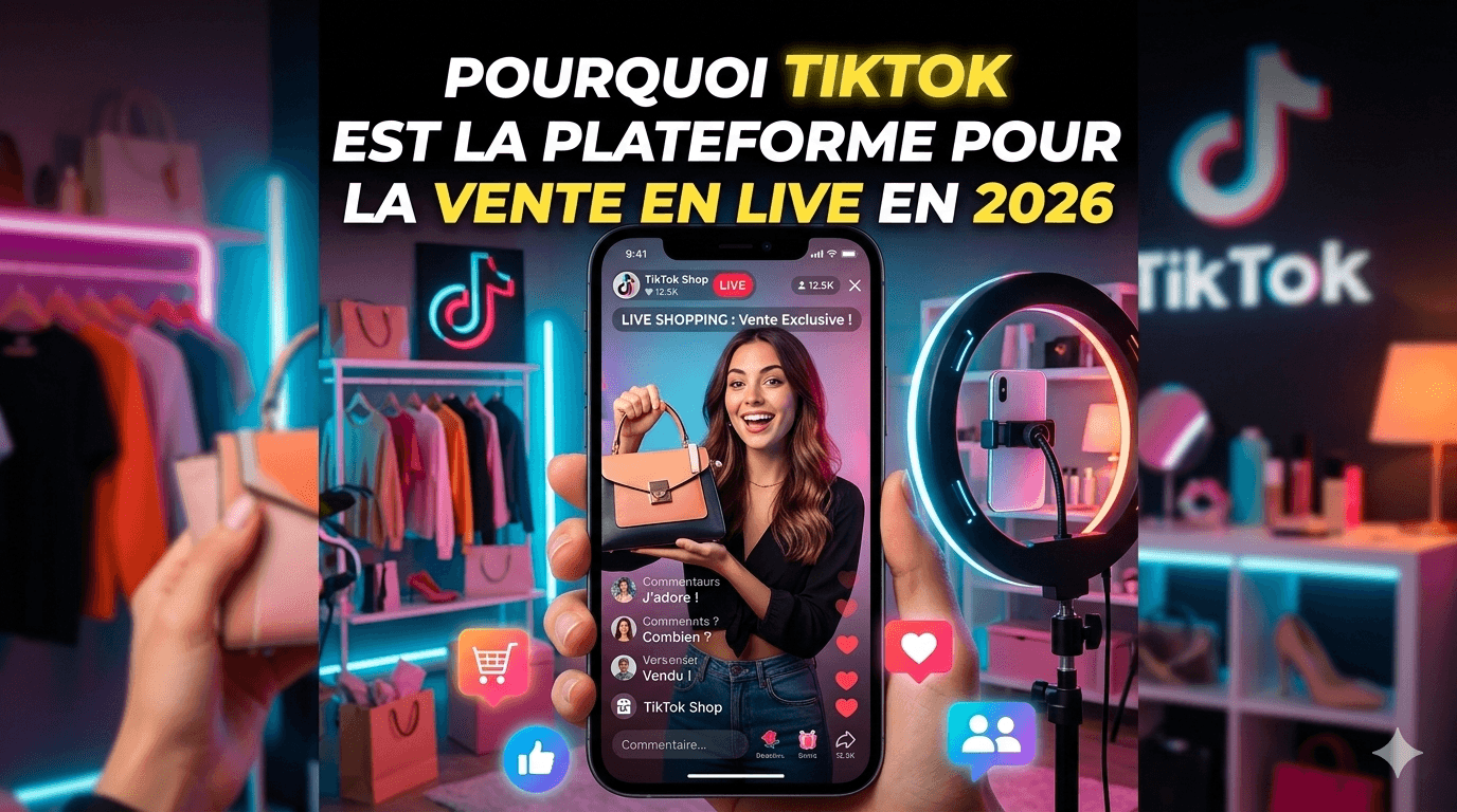 Comment vendre en live sur TikTok en 2026